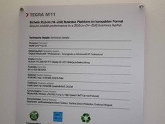 IFA 2010: Toshiba Tecra M11 – leistungsstarker 14-Zoller für die Geschäftswelt.