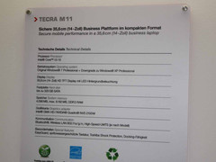 IFA 2010: Toshiba Tecra M11 – leistungsstarker 14-Zoller für die Geschäftswelt.