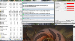 Das Tecra im Stresstest.
