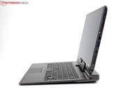 Sehr ärgerlich: Das Dock öffnet die Anzeige nur auf 100 Grad.