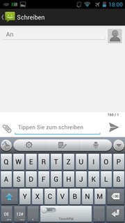 Die Telefon-App bietet Android-Standardkost.