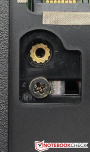 Wird diese Schraube gelöst...