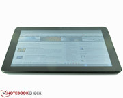 Der ansich gute Android-Browser hat im Testgerät mit dem schwachen WLAN-Empfang zu kämpfen.