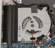 Der Lüfter könnte zwecks Reinigung ausgebaut werden.