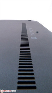 HP verteilt auf der Unterseite an taktisch sinnvollen Stellen Plastik-Abstandhalter.