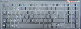 Acer verbaut eine unbeleuchtete Tastatur.