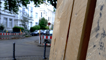 rückwärtige Kamera im Freien – Nahaufnahme