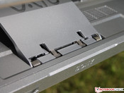 Der massive Arm besteht aus Magnesium.