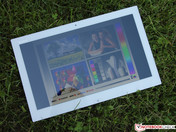 Bestmögliche Luminanz eingestellt.