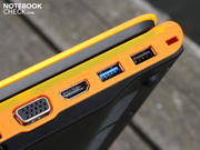 aber ansonsten nur die Minimalstandards wie VGA, LAN, HDMI und Audio.