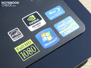 Wie es sich in der Preisklasse gehört, löst das Panel in WUXGA auf (1920x1080).