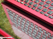 Das Touchpanel bereitet nicht so viel Freude, da es wippt.