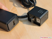 Der Mini-Router wird vom Netzteil gespeist (5-Volt-USB).