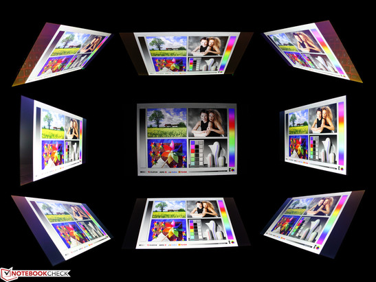 Blickwinkel Vaio Pro 13 SVP-1321C5ER mit IPS-Panel