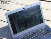 Ansicht seitlich, bewölkt