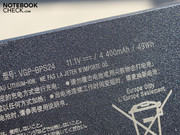 Seine Kapazität von 50 Wattstunden genügt für zirka 5 Stunden mobiles Surfen.