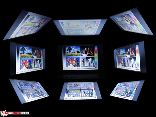 Blickwinkel Sony Vaio SVE-1111M1E/P