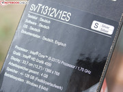 auch eine SSD (Modellabhängig) ist ab sofort in Sonys Ultrabook zuhause.