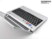 Das Chassis ist verwindungsfest, es lässt sich nicht verbiegen.