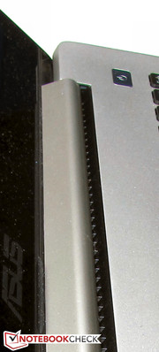 An dieser Stelle wird die Wärme abgeführt.