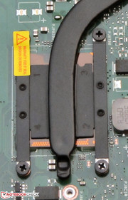 Der Prozessor ist auf die Hauptplatine gelötet.