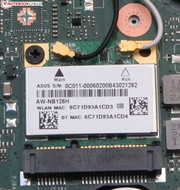 Gut: Zwei WLAN-Antennen sind vorhanden.