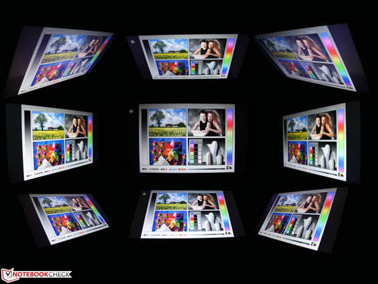 Blickwinkel MSI W20-A421 128GB IPS-Panel AUO B116XAN03