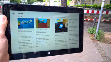 Außeneinsatz, dunkle Reflexion