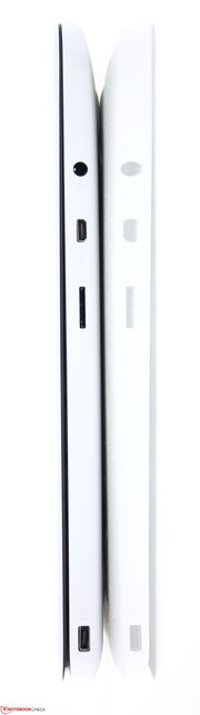 Asus EeeBook X205TA: mit microSD-Kartenleser