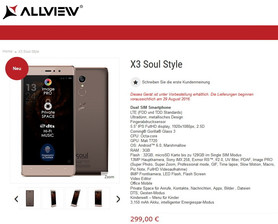 Allview X3 Soul Style