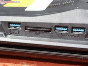 Anschlüsse en Masse: eSATA, 3 x USB 3.0,