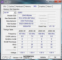 Systeminfo CPU-Z RAM SPD