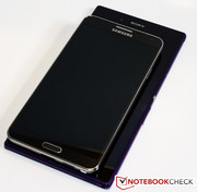 ...Testgerät deutlich größer. Die 5,7 Zoll des Note 3 sind aber...