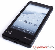 ...das E-Ink-Display sichtbar. Es werden 16 Graustufen dargestellt.