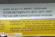 Er besitzt eine Kapazität von 48 Wh.