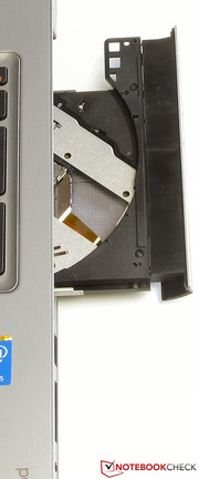 Der DVD-Brenner liest und beschreibt jede Art von DVD und CD.