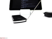 das Hochglanzgehäuse wird schnell unansehnlich