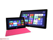 Das Microsoft Surface Pro bietet FullHD-Auflösung...