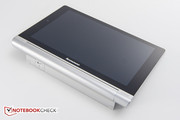 Das Design des Lenovo IdeaTab Yoga Tablet 10...