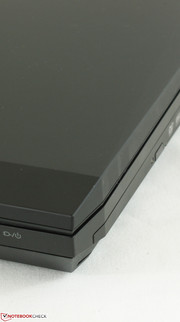 Die Ecken sind tatsächlich ziemlich scharfkantig!