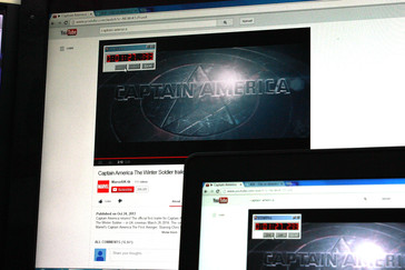 Bei mehr Aktivität kommt es aber zu Verzögerungen von bis zu 100 ms, die sich am meisten bei den Mausbewegungen bemerkbar machen.