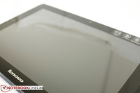 spiegelndes Glasdisplay