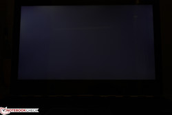 Ganz leichtes Screen-Bleeding oben links