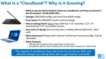 Intel beschreibt das Cloudbook Design