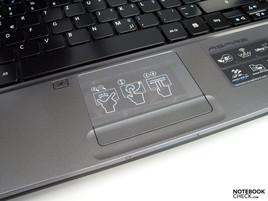 Acer Aspire 4810T Touchpad