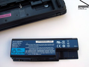 Der Akku bietet mit einer Kapazität von 47 Wh gerade mal eine Laufzeit von rund 2 Stunden, nicht besonders viel bei einem geplanten mobilen Einsatz.