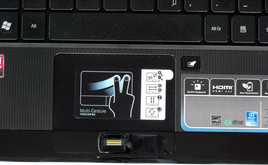 Multigesten-Touchpad