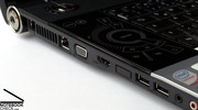 Das Aspire 8920G verfügt über eine Reihe von benutzerfreundlich angeordneten Anschlüssen, wie auch einen HDMI Port.