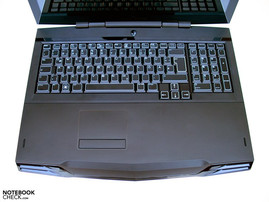 Alienware M17x Tastatur