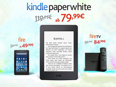 Amazon: Fire, Kindle Paperwhite, Paperwhite 3G und Fire TV günstiger